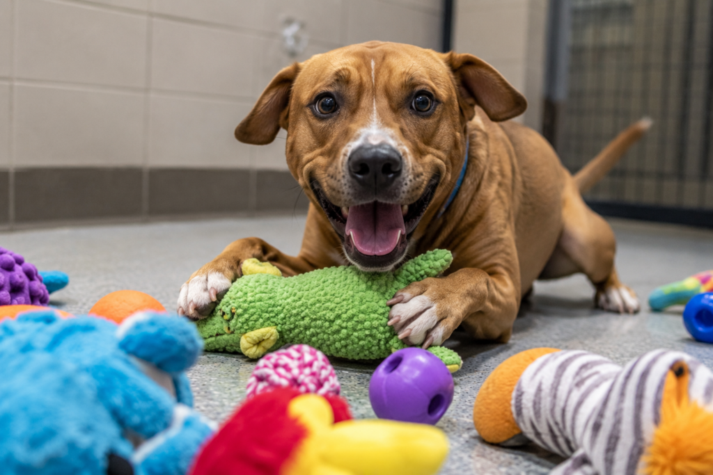 Watch What Happens When Shelter Dogs Get to Choose Their Very Own Toys