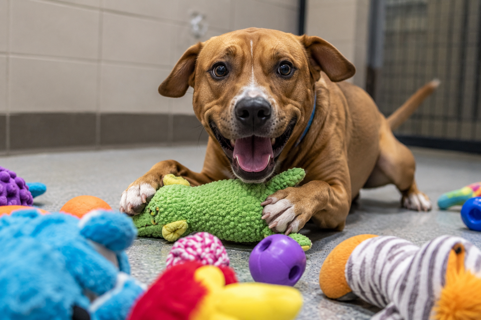 Watch What Happens When Shelter Dogs Get to Choose Their Very Own Toys