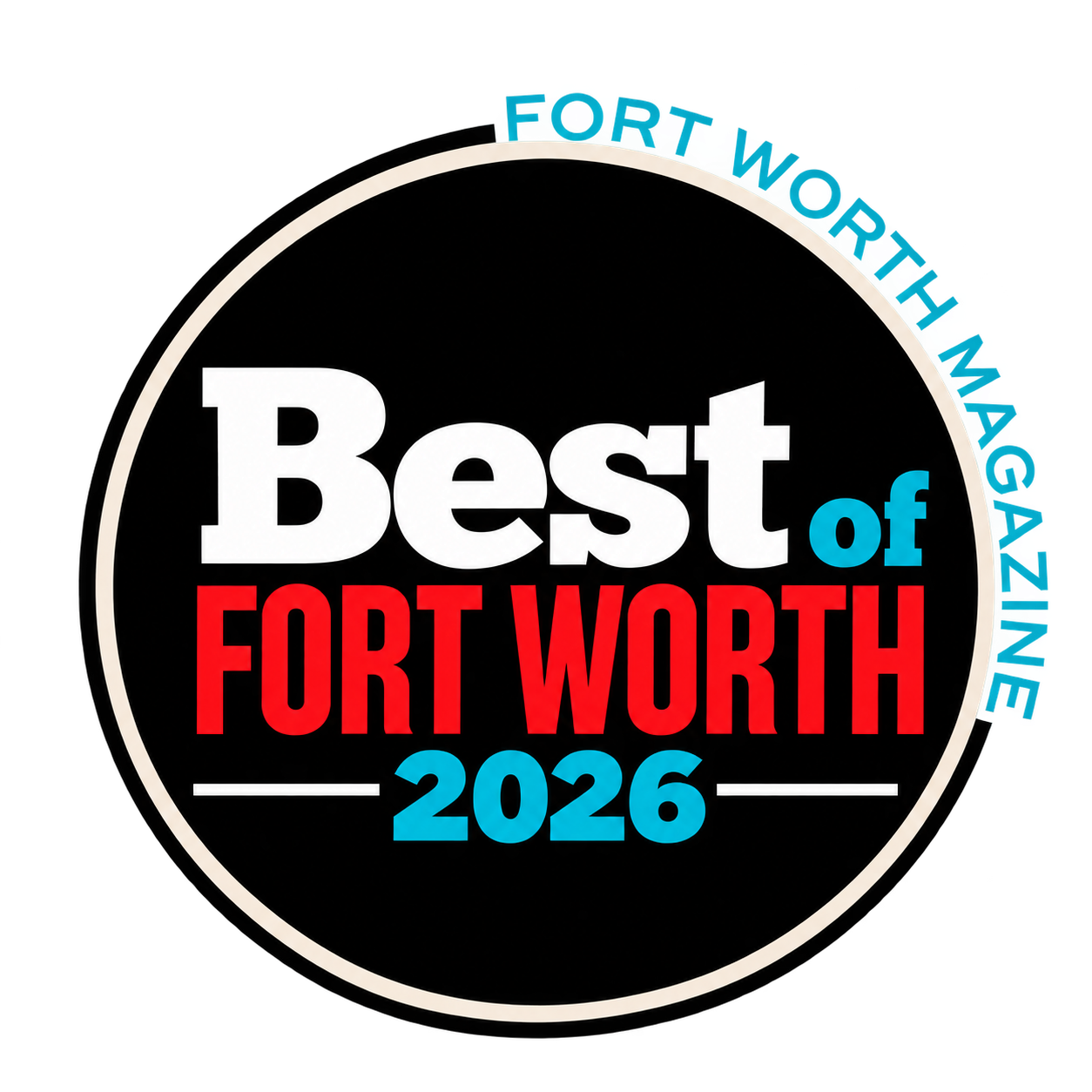 2026 Best of Fort Worth badge